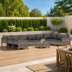 Enhance Your Outdoor Space with an 11 Piece Lounge Set
