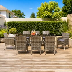 Elevate Your Outdoor Space with a 9-Piece Dining Set