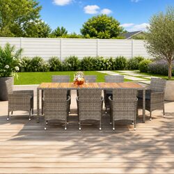 Elevate Your Outdoor Space with a 9 Piece Dining Set