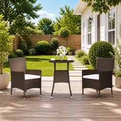 Enhance Your Outdoor Space with This 3 Piece Bistro Set