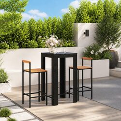 Enhance Your Outdoor Living with a 3 Piece Garden Bar Set