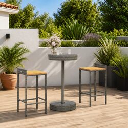 Elevate Your Outdoor Living with This 3 Piece Bar Set
