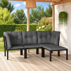 Elevate Your Outdoor Space with 4 Piece Lounge Set