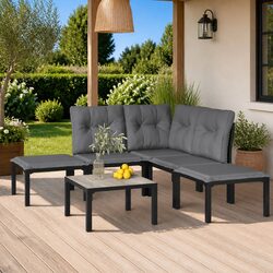 Elevate Your Outdoor Space with This 6 Piece Lounge Set