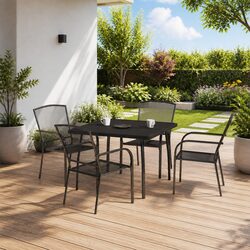 Enhance Your Outdoor Space with a 5 Piece Dining Set
