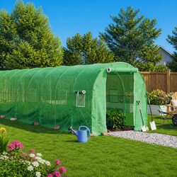 Enhance Your Garden with a 20 m² Steel Greenhouse