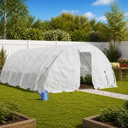 10x5m Spacious Greenhouse for Garden Enthusiasts
