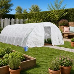 Enhance Your Garden with This Spacious Greenhouse