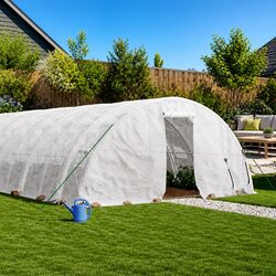 Enhance Your Garden Space with a Spacious 70m² Greenhouse