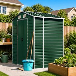 Green Garden Shed