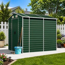 Green Garden Shed