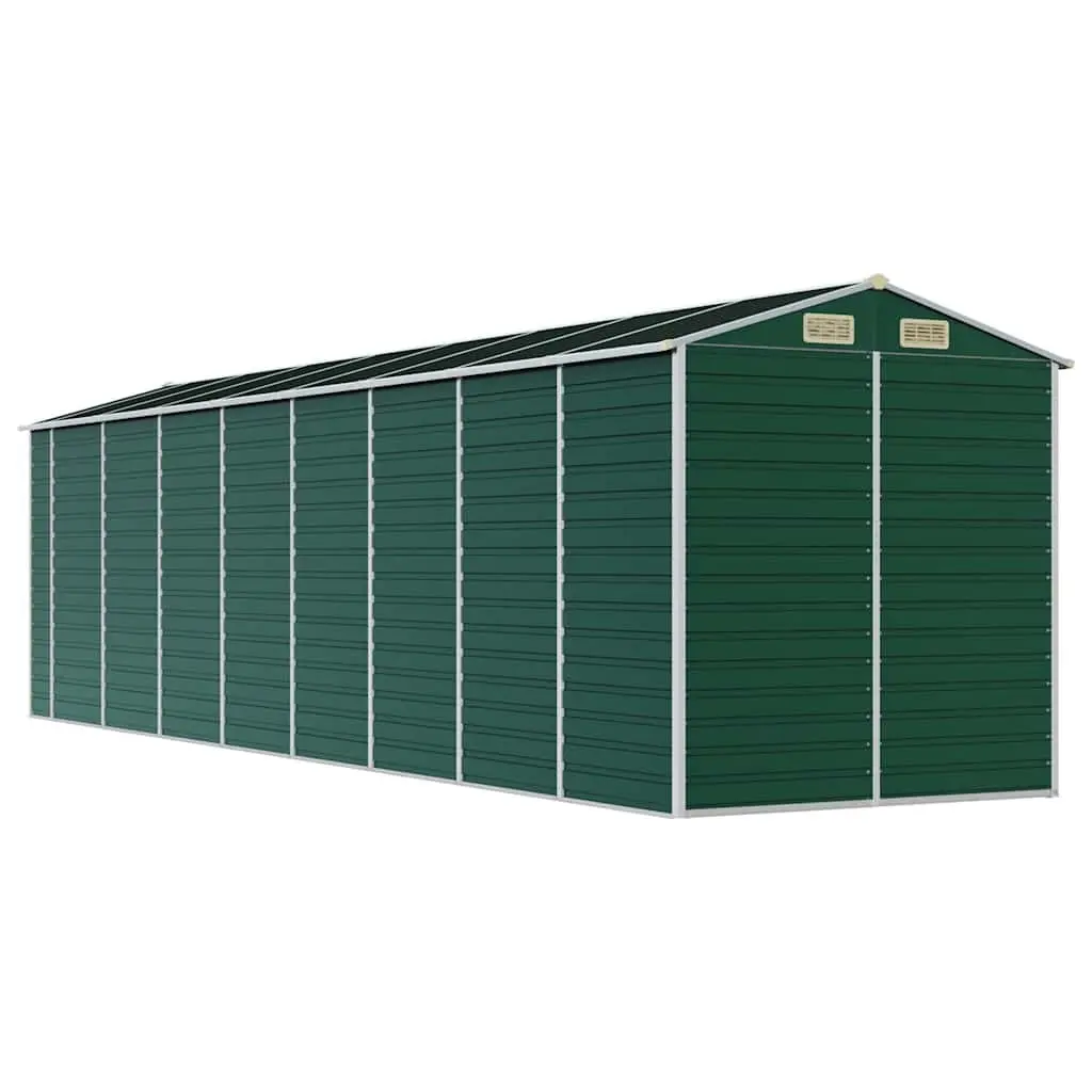 Garden Shed 191x725x198cm Galvanised Steel Outdoor Storage Tool House