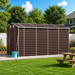 Enhance Your Outdoor Space with This 191x385x198 cm Shed