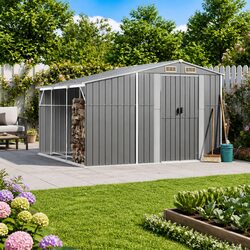 Enhance Your Outdoor Space with This Versatile Garden Shed 277x279x179cm