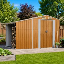 Galvanised Steel Shed