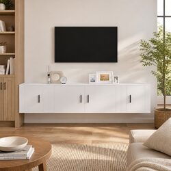 Transform Your Living Space with a Wall-Mounted TV Cabinet