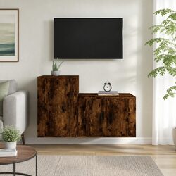 Stylish Wall-Mounted TV Cabinet Set for Your Space