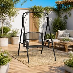 Enhance Your Outdoor Space with a 124cm Swing Bench