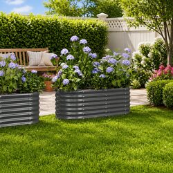 Enhance Your Outdoor Space with This Garden Bed Planter