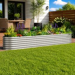 Elevate Your Garden with a Galvanised Steel Planter