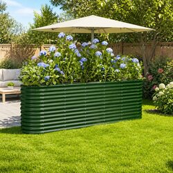 Enhance Your Garden with a Galvanised Raised Bed Planter
