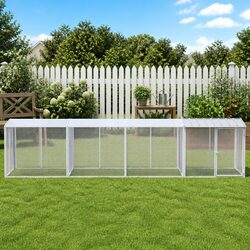 Grey Chicken Cage