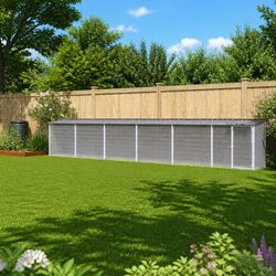 Grey Chicken Coop