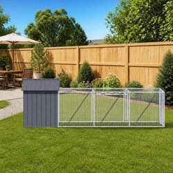 Dog House and Run