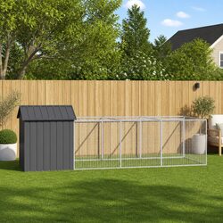 Dog House and Run