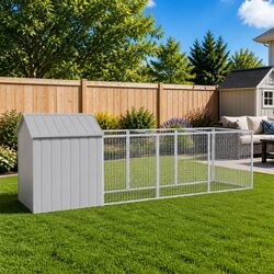 Outdoor Pet Kennel Cage: Safe & Spacious Dog House