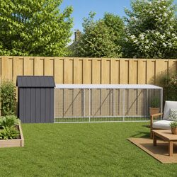 Enhance Your Space with an Anthracite Chicken Cage and Run