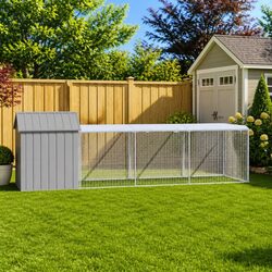 Functional Chicken Cage with Run for Enhanced Animal Living