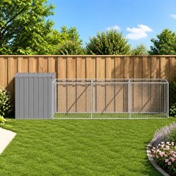 Enhance Your Outdoor Space with This Dog House and Run
