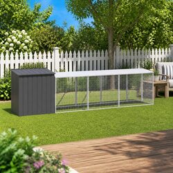 Enhance Your Space with the Anthracite Chicken Cage