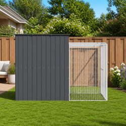 Dog House and Run