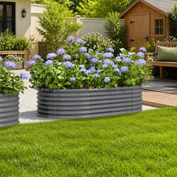 Enhance Your Outdoor Space with a Galvanised Steel Planter