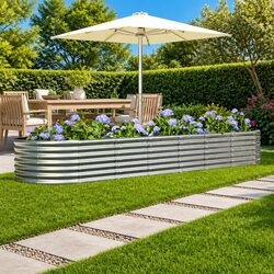 Stylish Raised Garden Bed Enhancing Your Outdoor Space