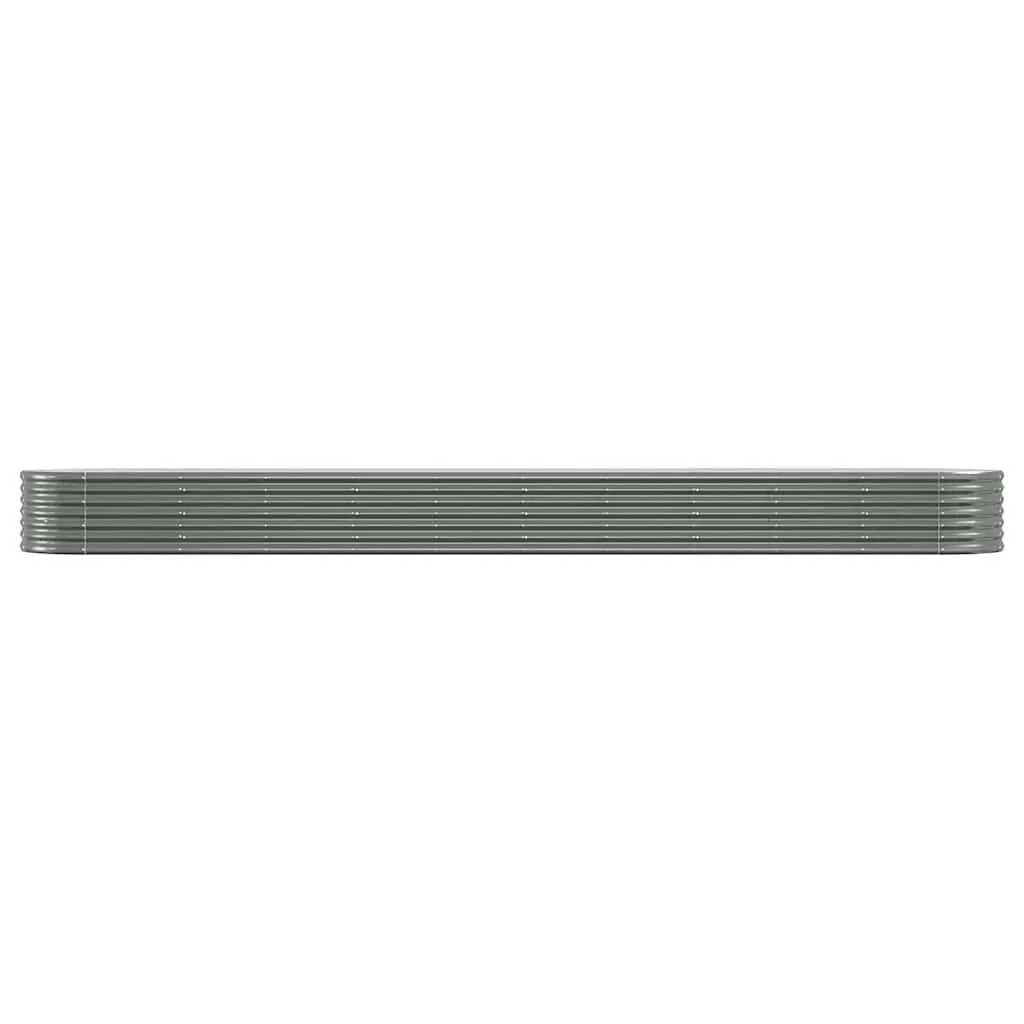 Garden Raised Bed Planter Box Galvanised Steel Outdoor Vegetable Flower Herb Pot