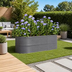 Raised Garden Bed Planter Box Outdoor Vegetables Flowers Herbs Deep Sturdy Frame