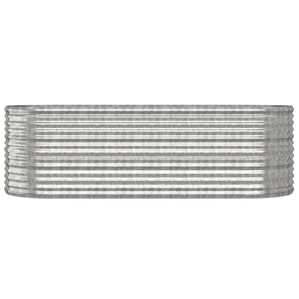 Raised Garden Bed Galvanised Steel Planter Box Outdoor Vegetables Flowers Herbs