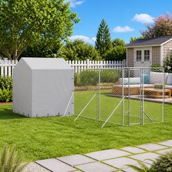 Enhance Your Space with a 6x6x2.5m Silver Dog Kennel