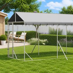 Enhance Your Backyard with This Spacious Dog Kennel