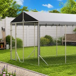 Enhance Your Space with a Spacious Outdoor Dog Kennel 3x4.5x2.5m