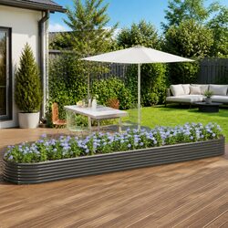 Enhance Your Garden with a Galvanised Steel Planter