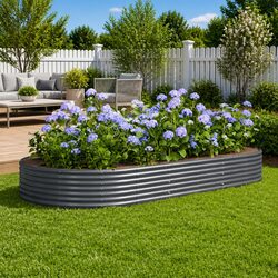 Enhance Your Outdoor Space with a Galvanised Steel Planter