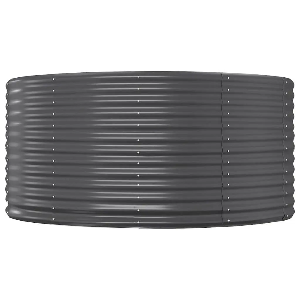 Garden Raised Bed 140x140x68cm Galvanised Steel Planter Box Outdoor