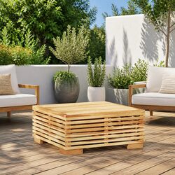 Transform Your Outdoor Space with Teak Coffee Table