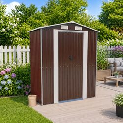 Upgrade Your Outdoor Space with a Dark Brown Garden Shed