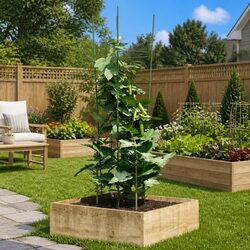 Enhance Your Garden with a 90cm Steel Plant Support Cage
