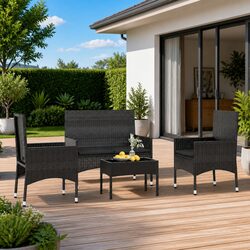 Elevate Your Outdoor Experience with Our 4 Piece Lounge Set
